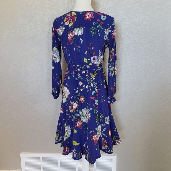 Maeve long sleeve floral ruffled bottom dress size Small - Picture 4 of 8